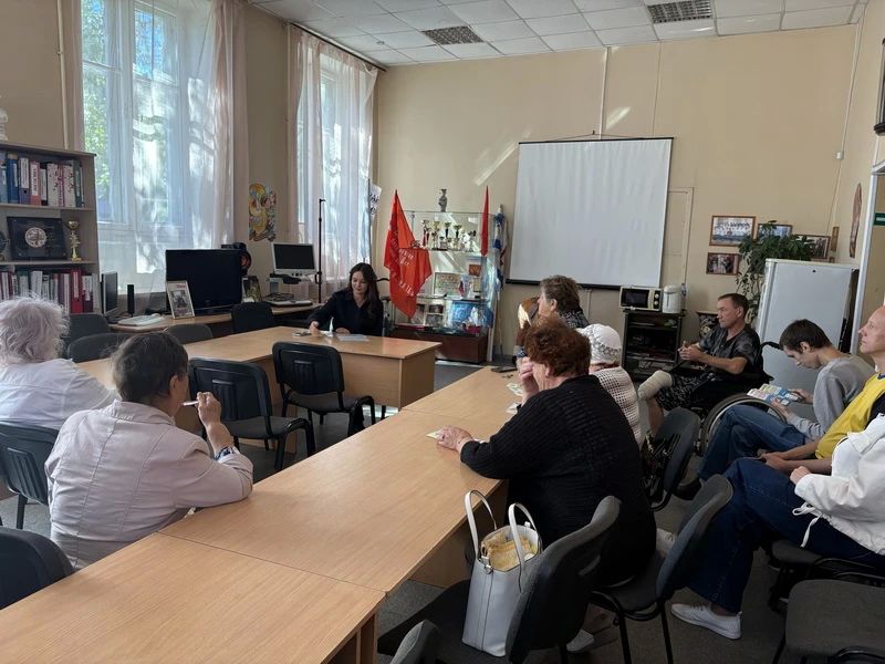 В Советско-Гаванском районе сотрудники Госавтоинспекции организовали рабочую встречу с ветеранами В Советско-Гаванском районе сотрудники Госавтоинспекции организовали рабочую встречу с ветеранами