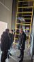 Вместе с исполняющим обязанности министра транспорта и дорожного хозяйства края Владимиром Владимировичем Каюмовым посмотрели, как продвигается строительство нового аэровокзала и гаража в аэропорту Аяна