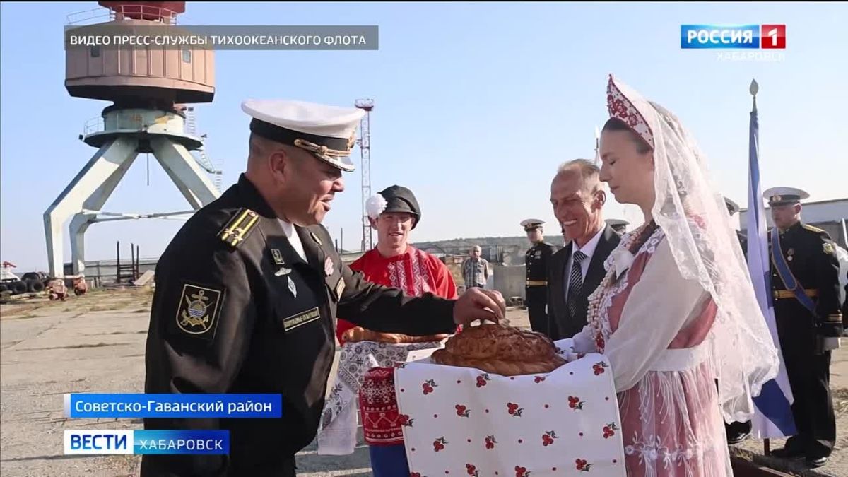Отряд кораблей Тихоокеанского флота прибыл в Советскую Гавань