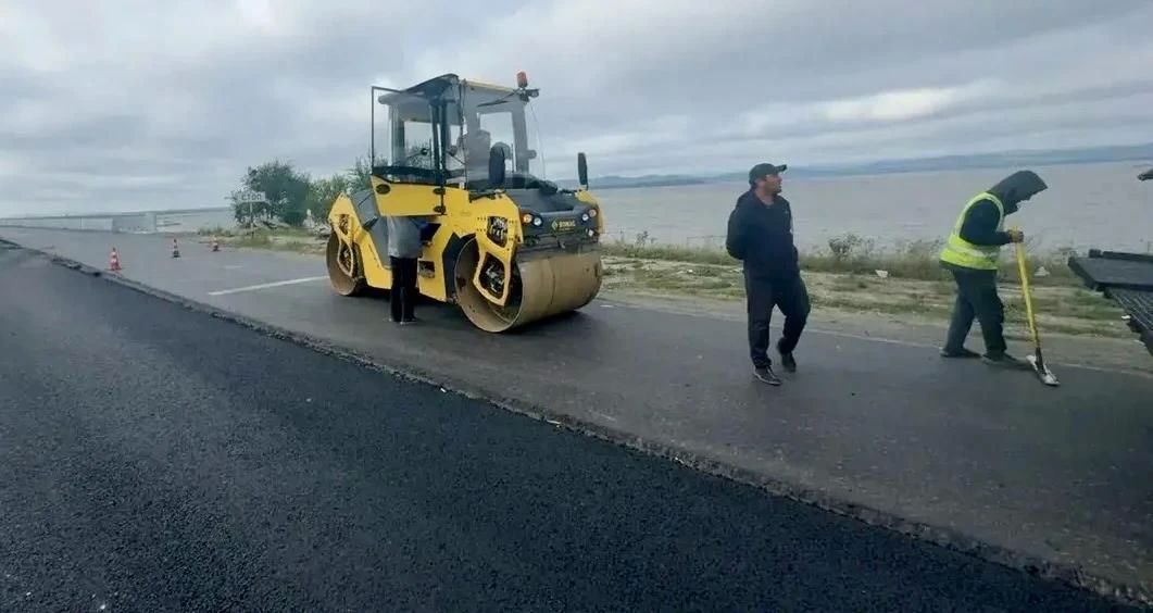 Это уже можно заценить . Завершаем ремонт на трассе "Хабаровск – Лидога – Ванино" на въезде в Комсомольск-на-Амуре Это уже можно заценить . Завершаем ремонт на трассе "Хабаровск – Лидога – Ванино" на въезде в Комсомольск-на-Амуре