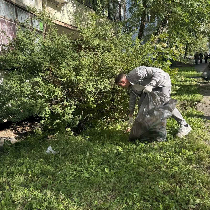 Солнечно и чисто!. В минувшие выходные сотрудники министерства лесного хозяйства и лесопереработки края приняли участие в общекраевом осеннем субботнике Солнечно и чисто!. В минувшие выходные сотрудники министерства лесного хозяйства и лесопереработки края приняли участие в общекраевом осеннем субботнике