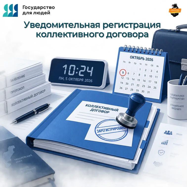 Уведомительная регистрация коллективного договора: порядок и сроки