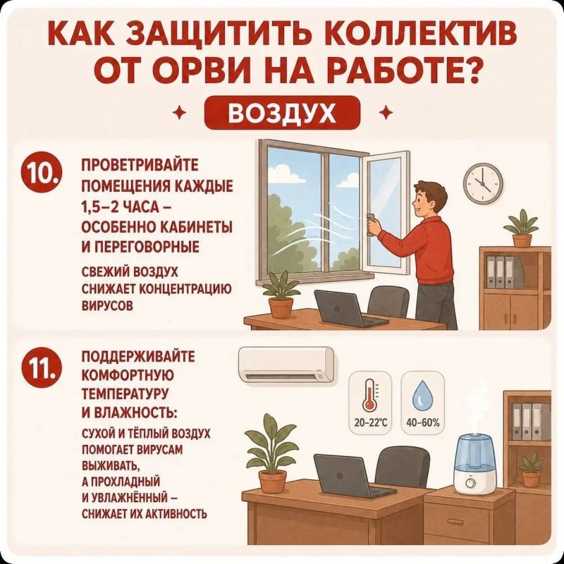 Сезон простуд – время позаботиться о профилактике в трудовых коллективах Сезон простуд – время позаботиться о профилактике в трудовых коллективах