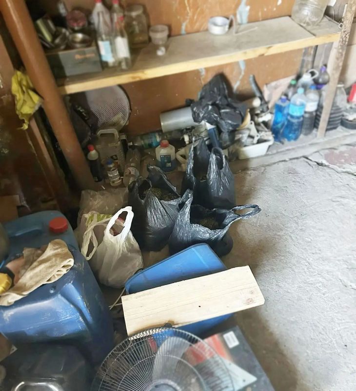 В Амурске полицейские изъяли более 2,5 килограмма растительных наркотиков из гаражного бокса амурчанина