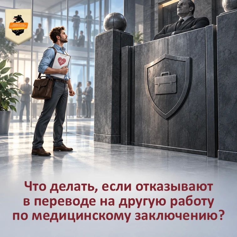 Работодатель отказывает в переводе на другую работу по состоянию здоровья? Знайте свои права!