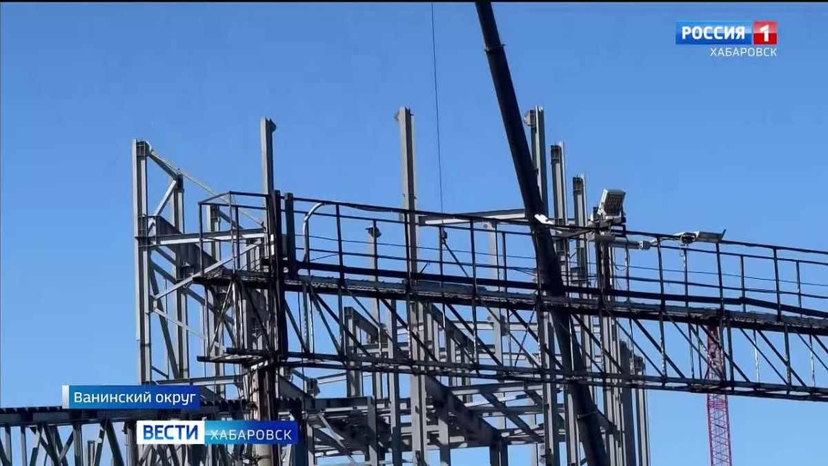 Смотрите в 21:10. Новые мощности терминала "Остерра" готовы на 70 процентов