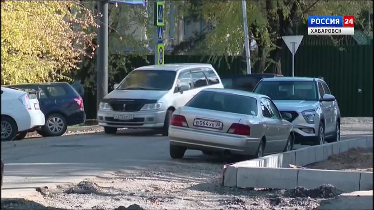 До 20 часов будет ограничено движение по улице Ленина в сторону Гамарника в Хабаровске