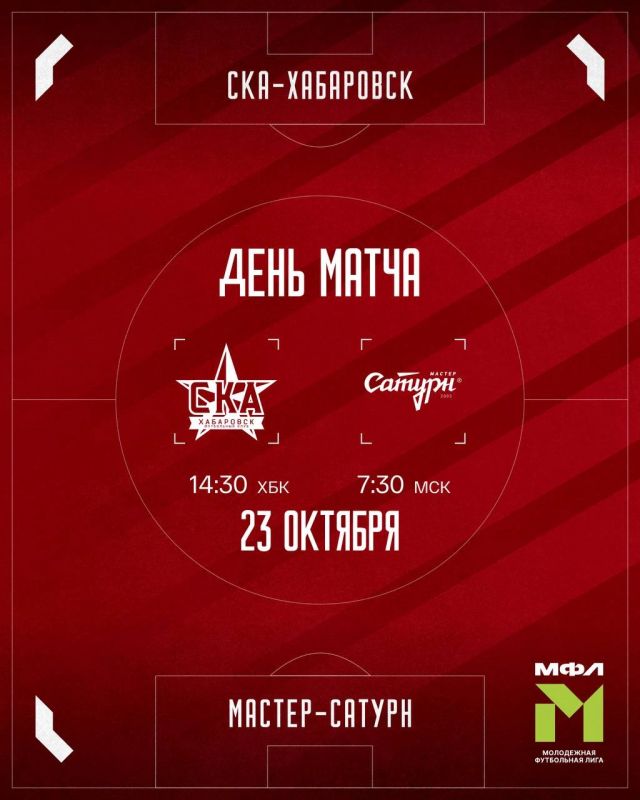 Сегодня армейская молодежка встречается дома с командой «Мастер-Сатурн»