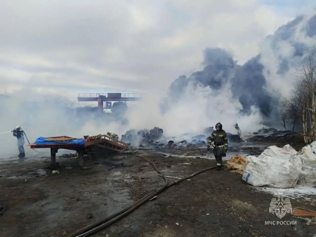 Пожар на Пятой площадке ликвидировали Пожар на Пятой площадке ликвидировали